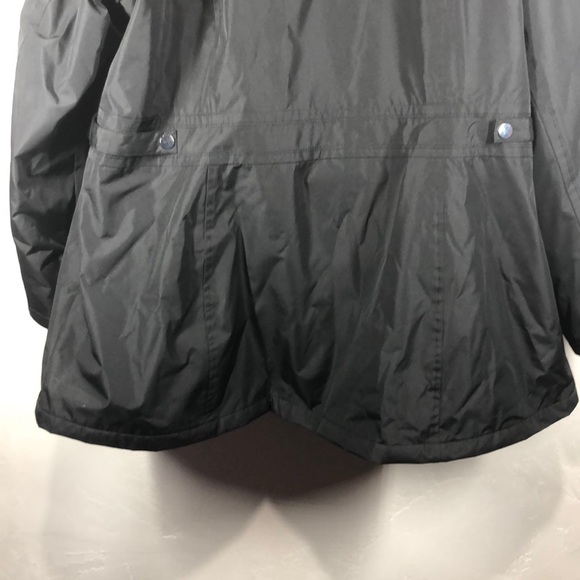 INTL Details black winter hooded jacket size 1X - Picture 11 of 13